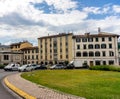 Florence, Italy - 25 June 2018: Car Automobile and motor bike traffic at Florence, Italy