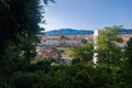 anorama of Florence in Italy. Aerial view of Florence city in Italy.