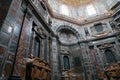 Panoramic view of interior of the Medici Chapels (Cappelle Medicee)