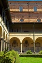 Courtyard San Lorenzo, Florence Italy