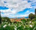 A magical view of Florence from the rose garden Giardino delle Rose