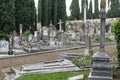 The Evangelical Cemetery at Laurels Cimitero Evangelico agli Allori located in Florence, Italy Royalty Free Stock Photo