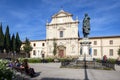 Monument to General Manfredo Fanti situated in front of San Marco Church at Piazza San Marco in central Florence, Italy Royalty Free Stock Photo