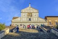 San Miniato al Monte (St. Minias on the Mountain) basilica above Florence city, Italy Royalty Free Stock Photo