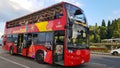 Tourist bus in Florence, Italy Royalty Free Stock Photo