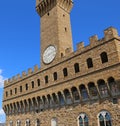 Florence Italy The old Palace also called Palazzo Vecchio Royalty Free Stock Photo