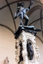 Florence, Italy, Perseus with the Head of Medusa is a bronze sculpture made by Benvenuto Cellini