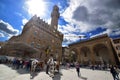 Florence, Italy, piazza della signoria Royalty Free Stock Photo