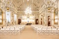 Florence, Italy - Pitti Palace - Empty conference Room for indoor event