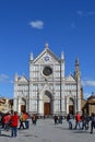 Florence, Italy, Santa Croce Royalty Free Stock Photo