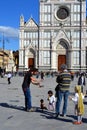 Florence, Italy, Santa Croce Royalty Free Stock Photo