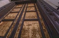 Baptistery of Saint John East doors in Florence Italy