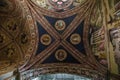 Interior of the Basilica di Santa Croce, Florence, Italy Royalty Free Stock Photo