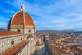 Florence, Italy Skyline with the Duomo Royalty Free Stock Photo