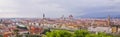 Florence, Italy skyline panorama