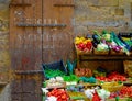 Vegetable Stand Florence Italy Royalty Free Stock Photo