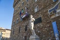 Florence, Italy - 12.02.2023: View of the statue of David