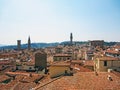 View of Florence from Tower, Italy Royalty Free Stock Photo