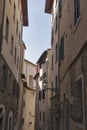 Florence medieval narrow street Royalty Free Stock Photo