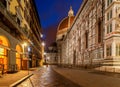 Florence. Night street.