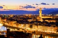 Florence night view, Italy