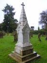 Florence Nightingale`s grave in churchyard Royalty Free Stock Photo