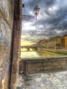 Florence Old Bridge Royalty Free Stock Photo