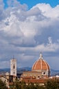 Florence, panorama with the Cathedral