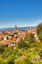 Florence panorama city skyline, Florence, Italy. Firenze Toscana Italia Florence Tuscany Italy panorama Ponte Vecchio Palazzo Royalty Free Stock Photo