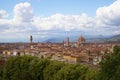 Florence panorama Tuscany, Italy Royalty Free Stock Photo