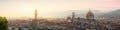 Florence panoramic view Royalty Free Stock Photo