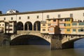 Florence. The Ponte Vecchio Bridge Royalty Free Stock Photo