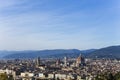 Florence from San Miniato al monte, Florence, Italy Royalty Free Stock Photo