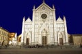 Florence, Santa Croce Basilica Royalty Free Stock Photo