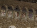 Florence signoria place palazzo vecchio at night