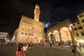 Florence, Tourists in Piazza della Signoria Italy