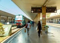 Florence. Train Station Royalty Free Stock Photo