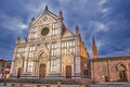 Florence, Tuscany, Italy: Basilica of Santa Croce Royalty Free Stock Photo