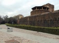 Florence, Italy, Fortress of Saint John the Baptist, Fortezza da Basso, outdoors, view. Royalty Free Stock Photo