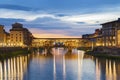 Florence, Tuscany, Italy at dusk Royalty Free Stock Photo