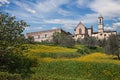 Florence, Tuscany, Italy: the medieval monastery Charterhouse Certosa di Firenze Royalty Free Stock Photo
