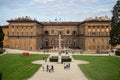 View towards Palazzo Pitti in Boboli Gardens Florence on October 20, 2019. Unidentified Royalty Free Stock Photo