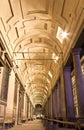 Florence Uffizi's Gallery entrance at night