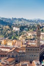 Florence view from the Dome Royalty Free Stock Photo