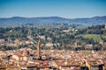 Florence view from the Dome Royalty Free Stock Photo