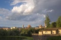 Florence, view from Pitti Palace, Italy, Europe Royalty Free Stock Photo