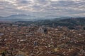 Florence viewed from above Royalty Free Stock Photo