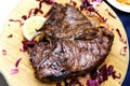 Florentine steak Royalty Free Stock Photo