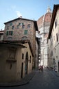 Florentine street to Duomo