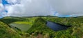 Flores, Azores - the green paradise in the Atlantic Ocean The highlands of Flores Fascinating sea world, crater lake